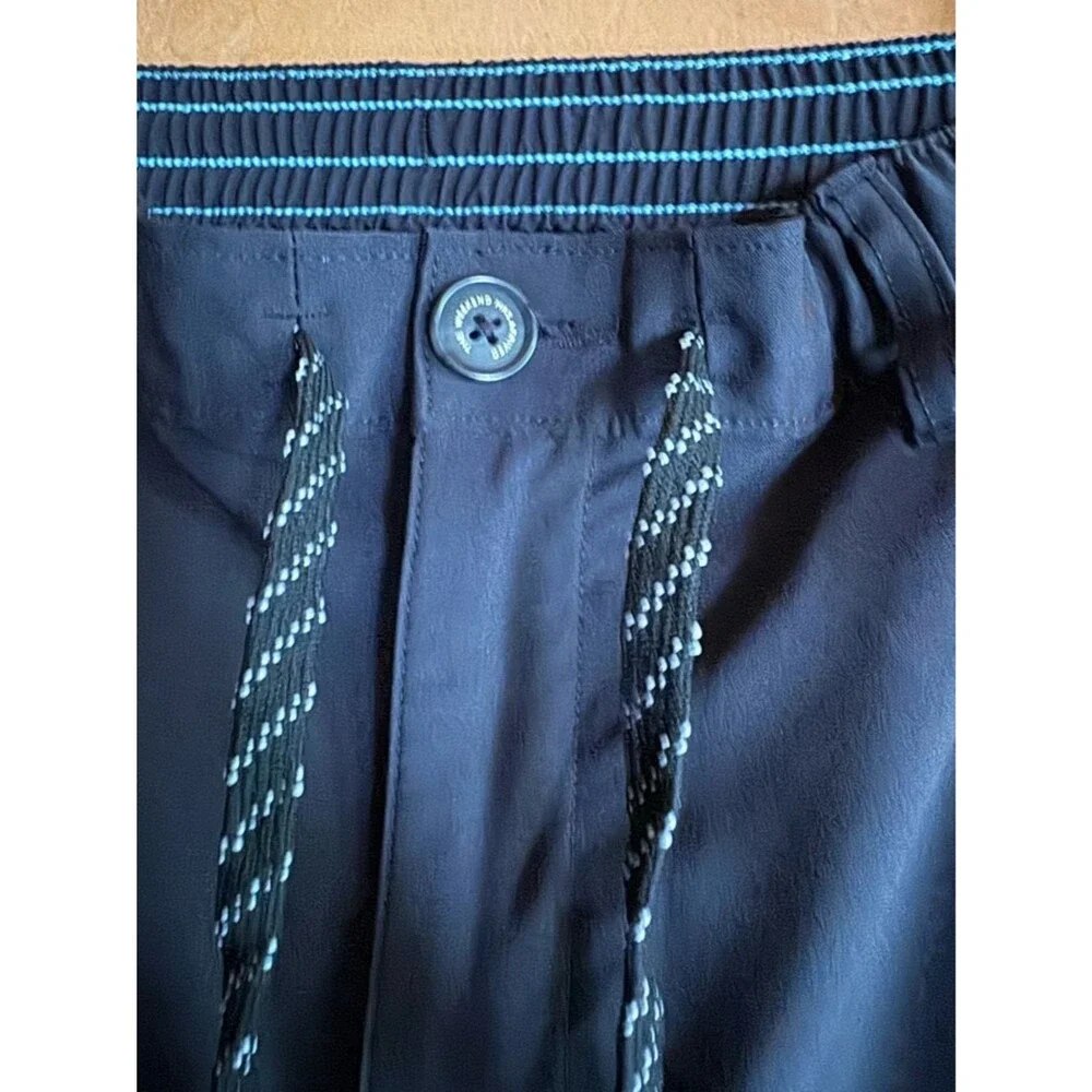 Chubbies Performance Pants XL Black Stretch Drawstring Golf Casual Pants - Picture 3 of 10